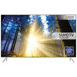 Samsung UE49KS7000 SUHD HDR 1,000 4K Ultra HD Quantum Dot Smart TV, 49” with Freeview HD/Freesat HD, Playstation Now & Branch Feet Design, UHD Premium